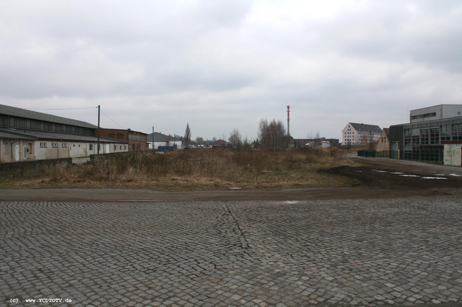 Strecke Stendal-Arneburg, 2011, Blick nach S�den
