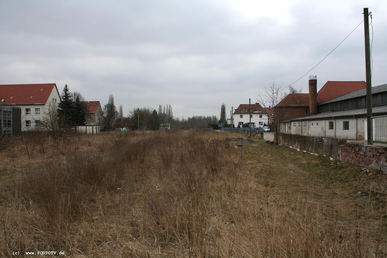 Strecke Stendal-Arneburg, 2011, Blick nach S�den