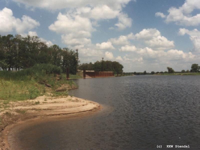 DDR Kernkraftwerk Stendal, Bilder Anfang der 90er Jahre, Elbeeinlauf 